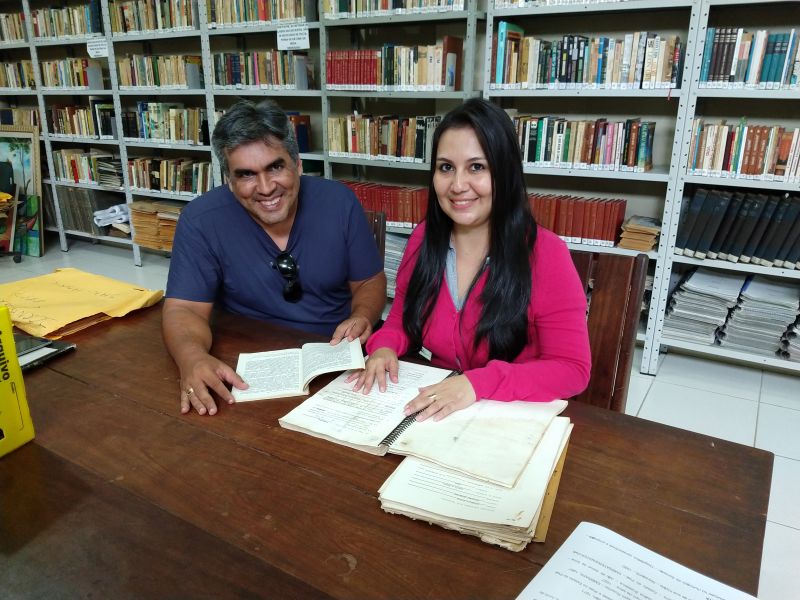 Samarone Aquino e Audriane Almeida - Estudantes